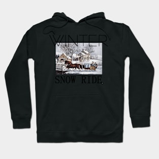 Winter Sleigh Ride Hoodie